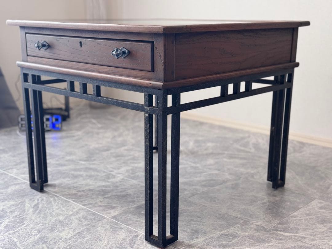 一点物 Lexington レキシントン ガラス天板 輸入家具 ヴィンテージ家具