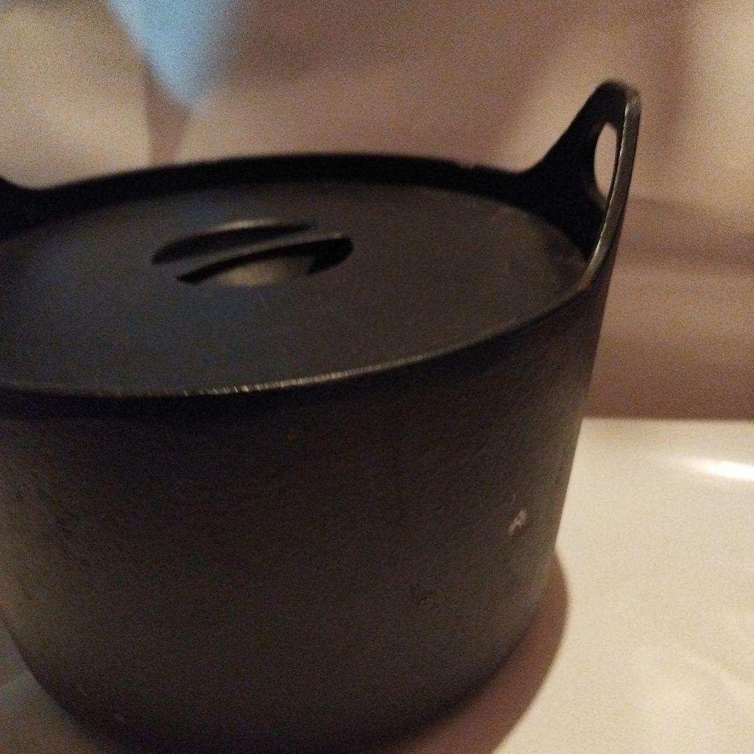  鉄鍋　美味しく調理できます　焦げなし　中古