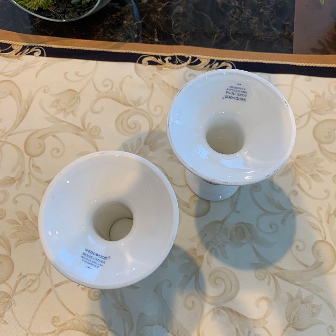 希少　ウェッジウッド コーヌコピア　キャンドルスタンド　キャンドルホルダー