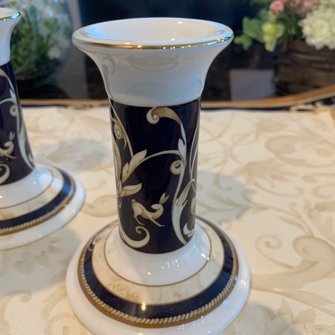 希少　ウェッジウッド コーヌコピア　キャンドルスタンド　キャンドルホルダー