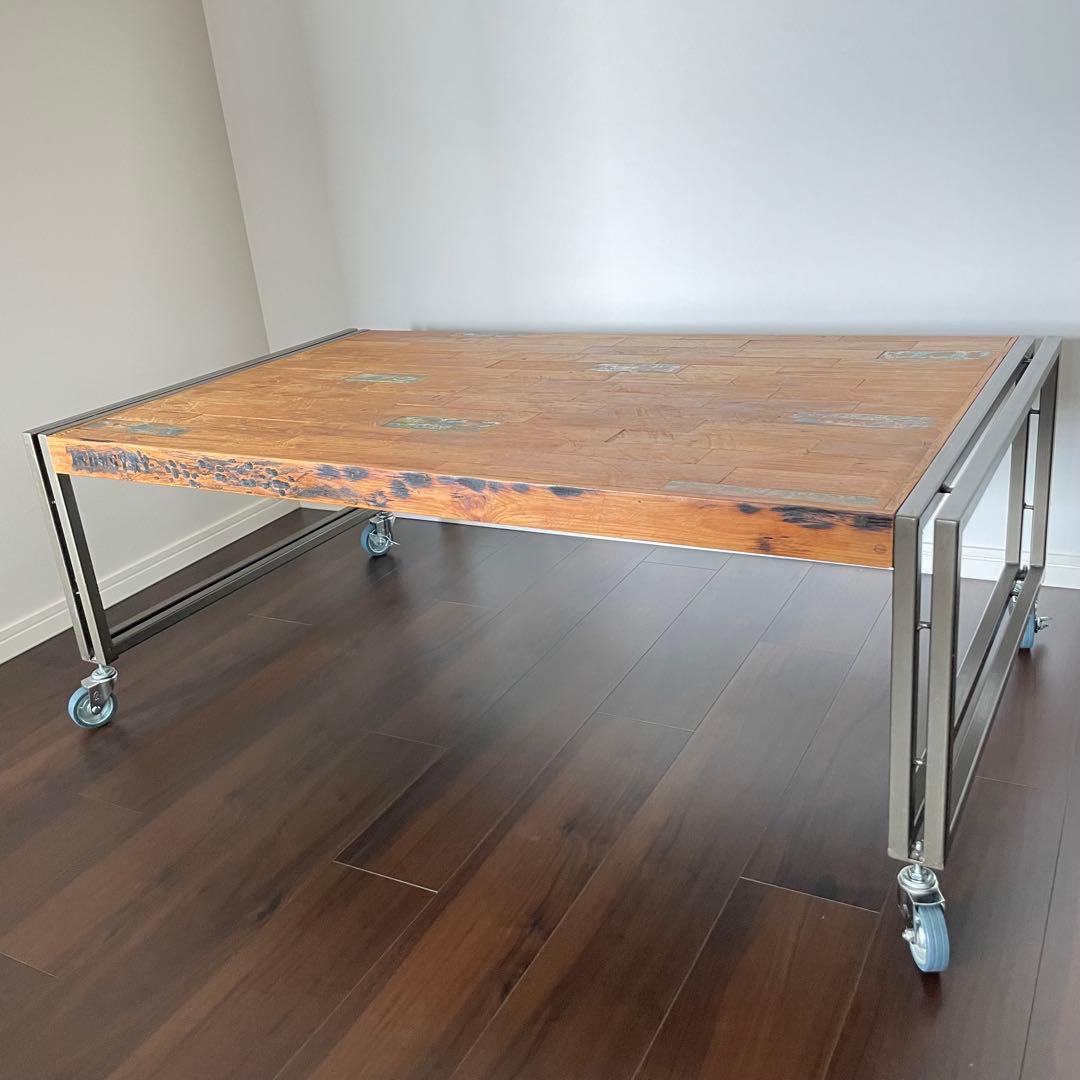 d-Bodhi（ディーボディ） ストッパー機能付きキャスター仕様センターテーブル