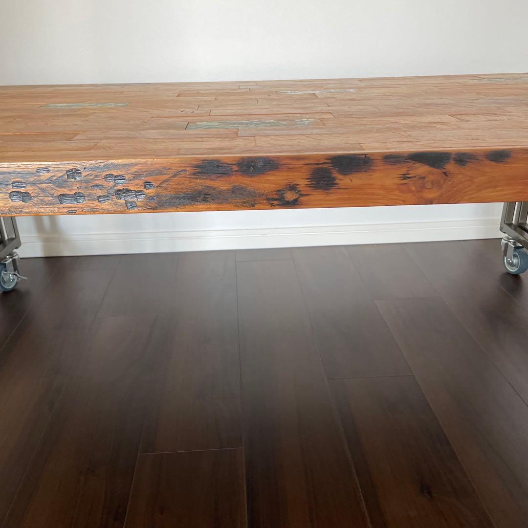 d-Bodhi（ディーボディ） ストッパー機能付きキャスター仕様センターテーブル