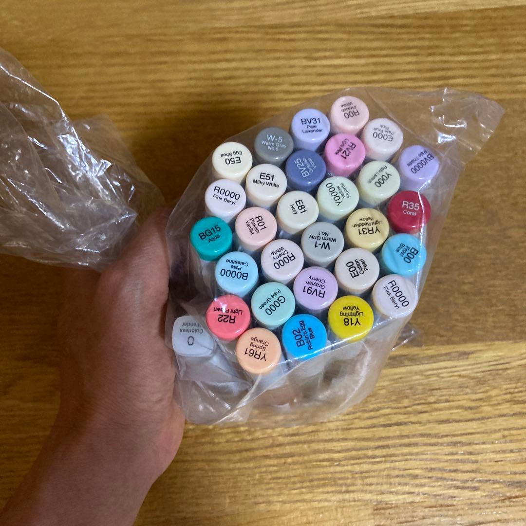 コピックインク未使用71本＆使用中30本合わせて101本さらにおまけ付き