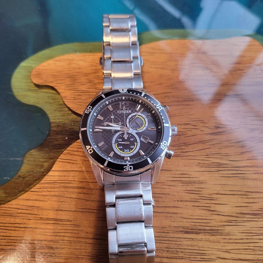 CITIZEN アナログ腕時計 クロノグラフ