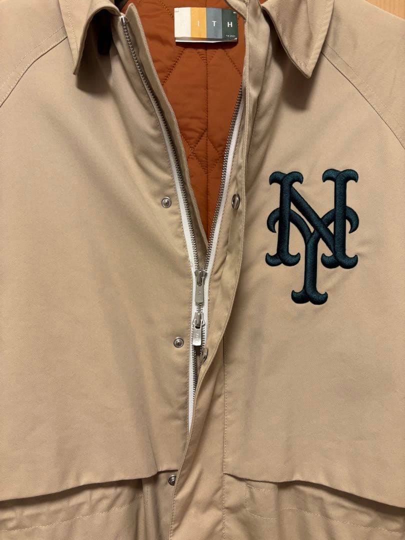 ジャケット・アウター Kith MLB for New York Mets Coat