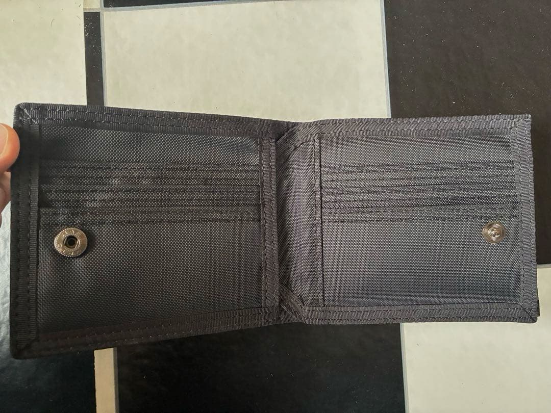 PORTER ポーター 二つ折り財布 ブラック ヒートウォレット