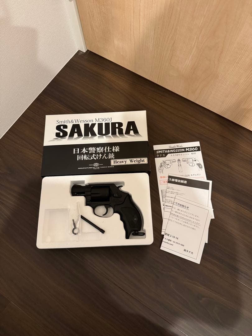 a18 モデルガン タナカ　SAKURA ヘビーウエイト　未発火　SPG