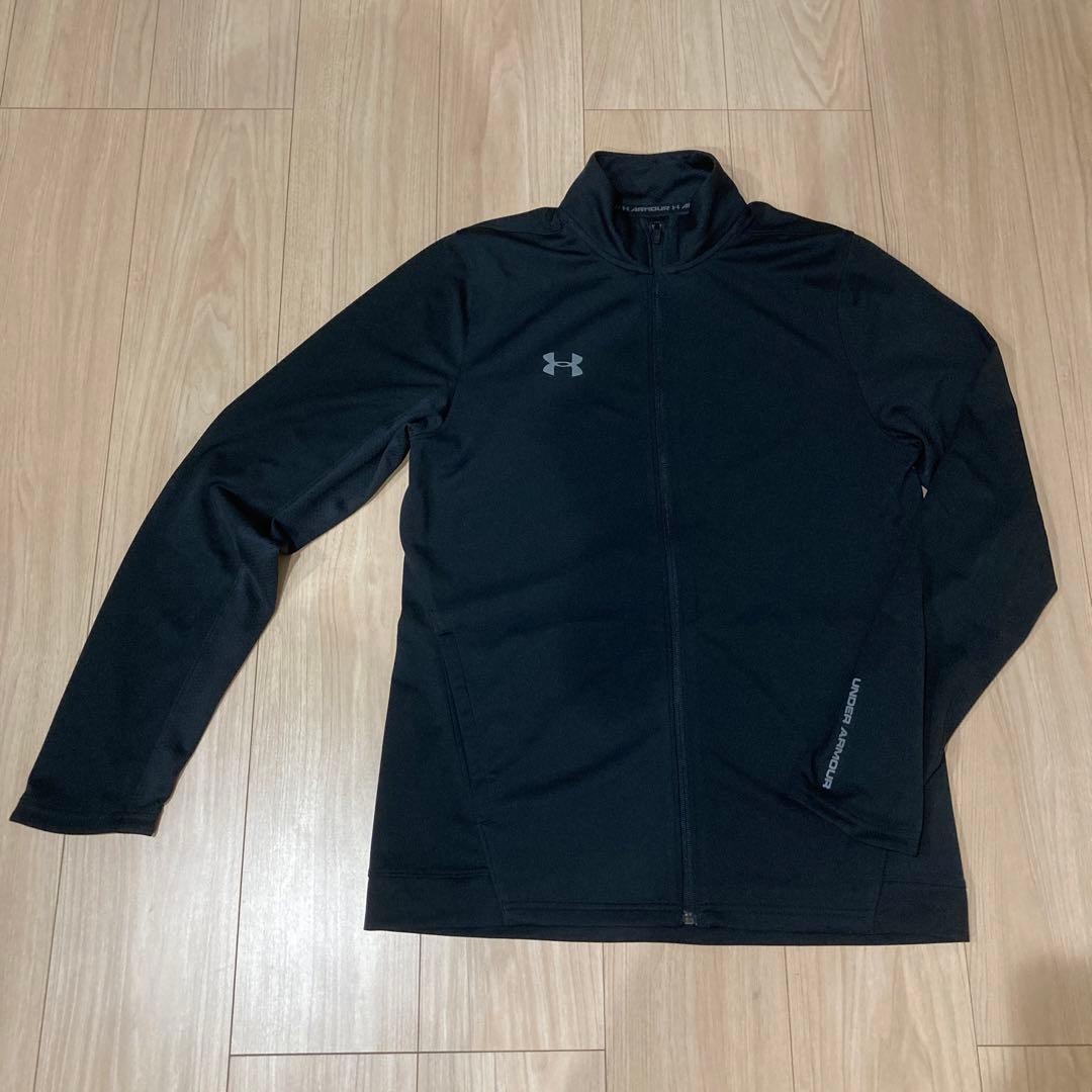 アンダーアーマー　ジャージ　上下　セットアップ　ブラック