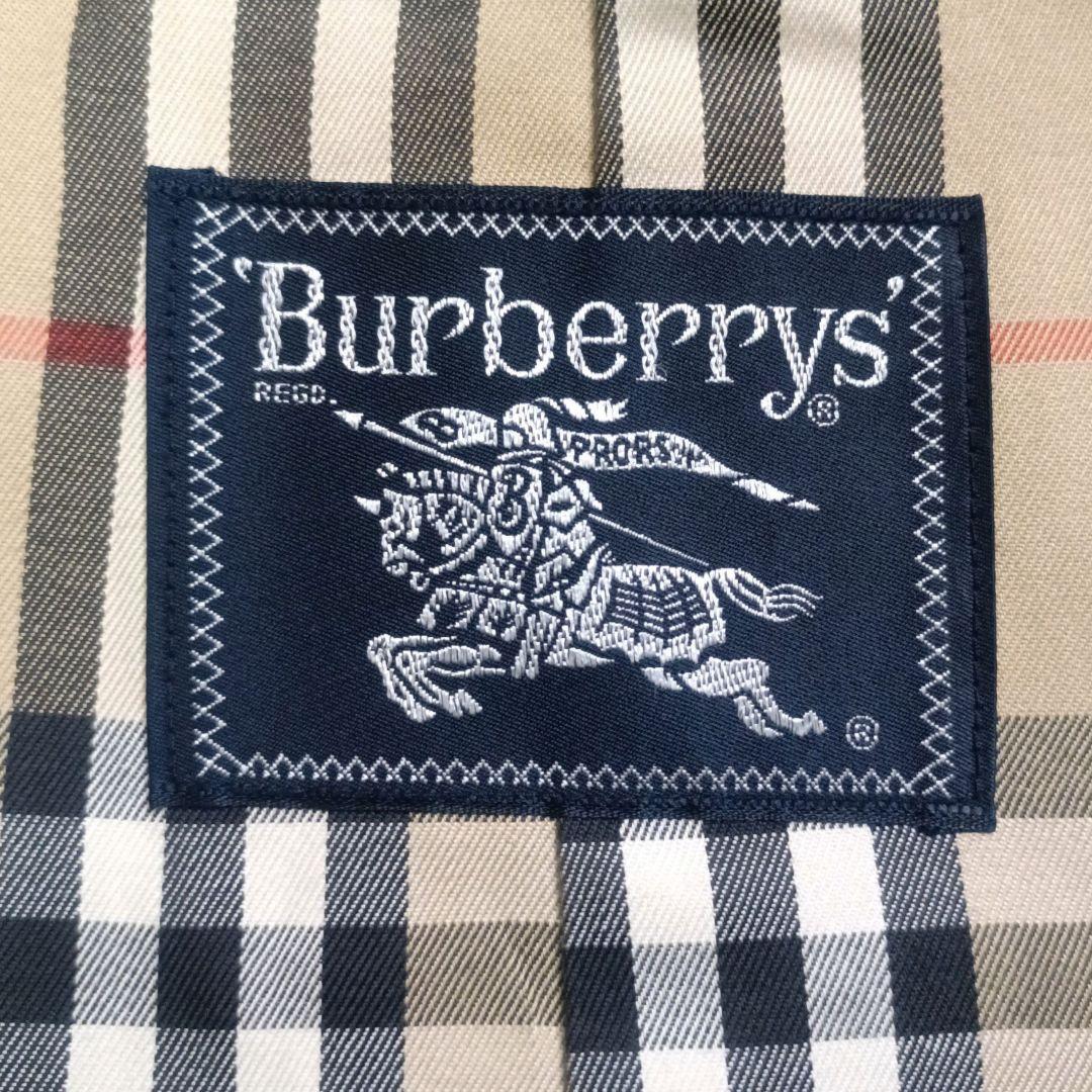 ✨BURBERRY 英国製 ノバチェック ダブル ベルト付 トレンチコート M