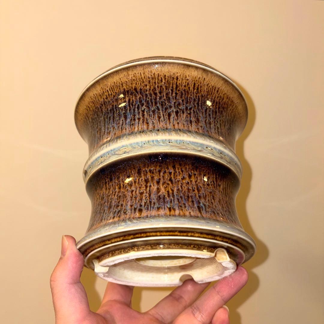 XL 盆栽鉢 作家鉢 陶器 真柏 糸魚川 皐月 五葉松 黒松 アガベ チタノタ