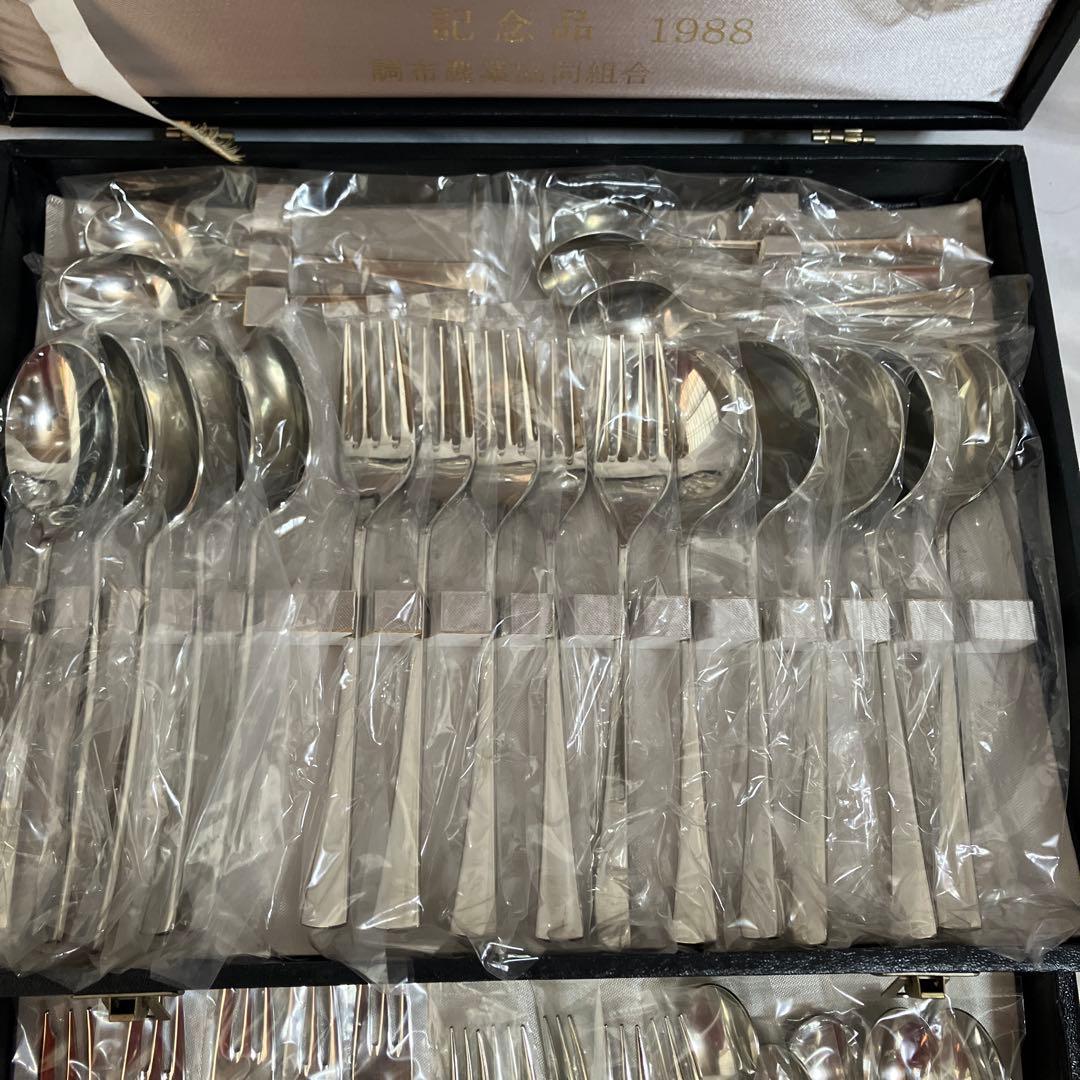 〈未使用品〉 Todai 18/8高級カトラリーセット45本 shirokane