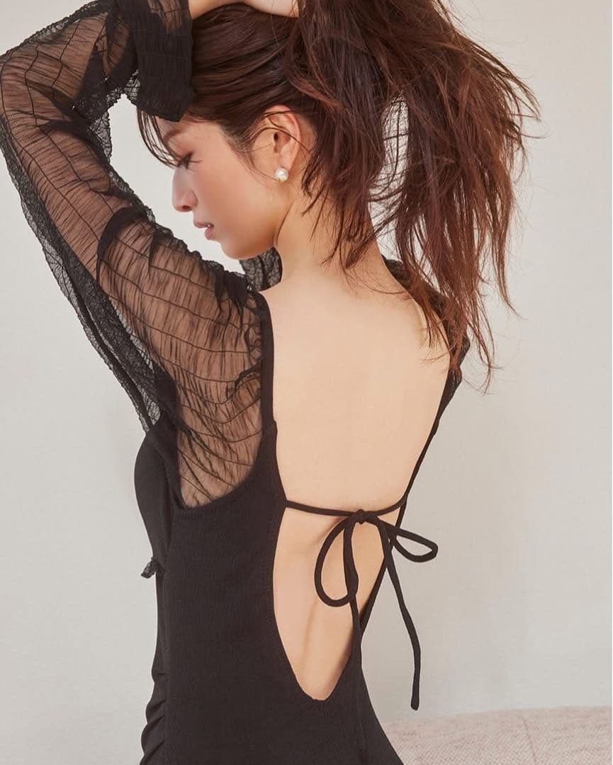 SNIDEL 水着　ドッキングワンピーススイムウエア