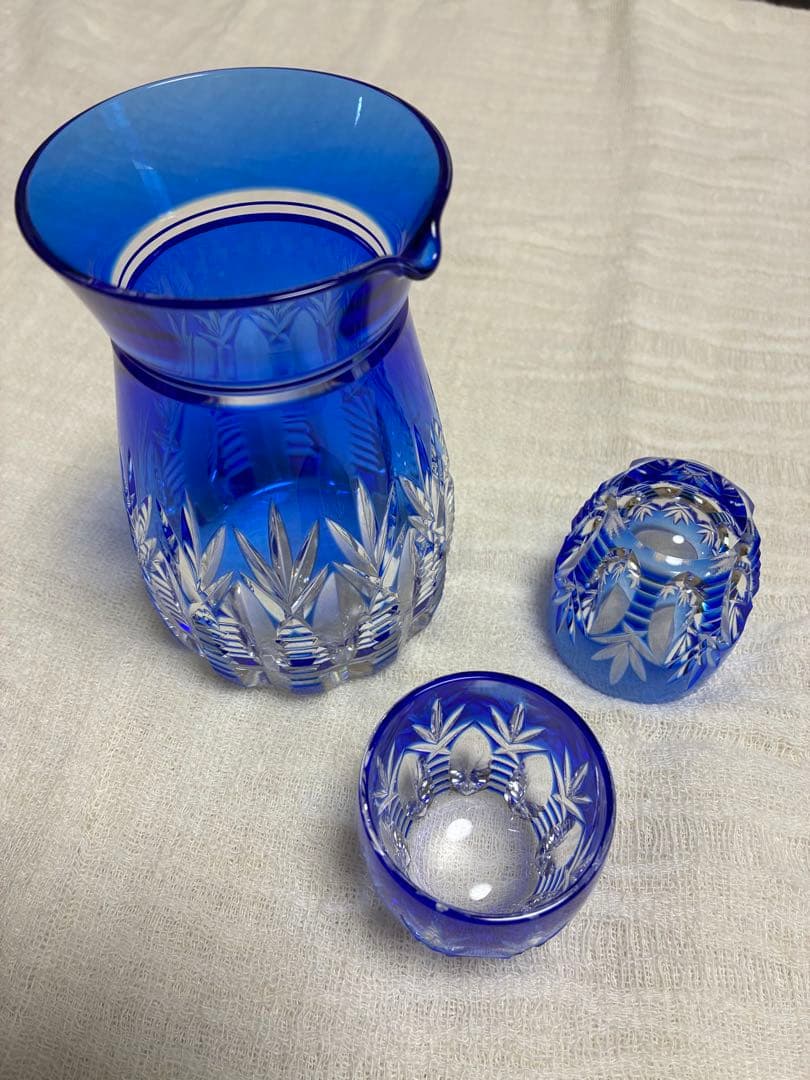 江戸切子　冷酒