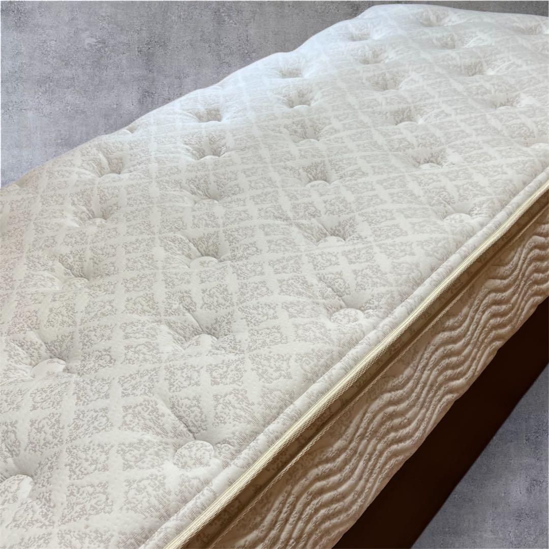 超美品simmonsシモンズ Beautyrestシングル マットレスフレーム付