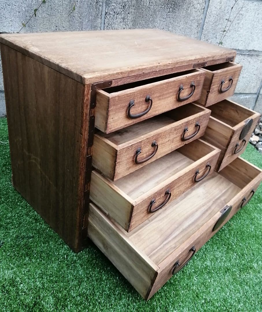 時代箪笥　ミニ箪笥　タンス　引き出し　桐箪笥　和箪笥　ミニ引き出し　匿名配送