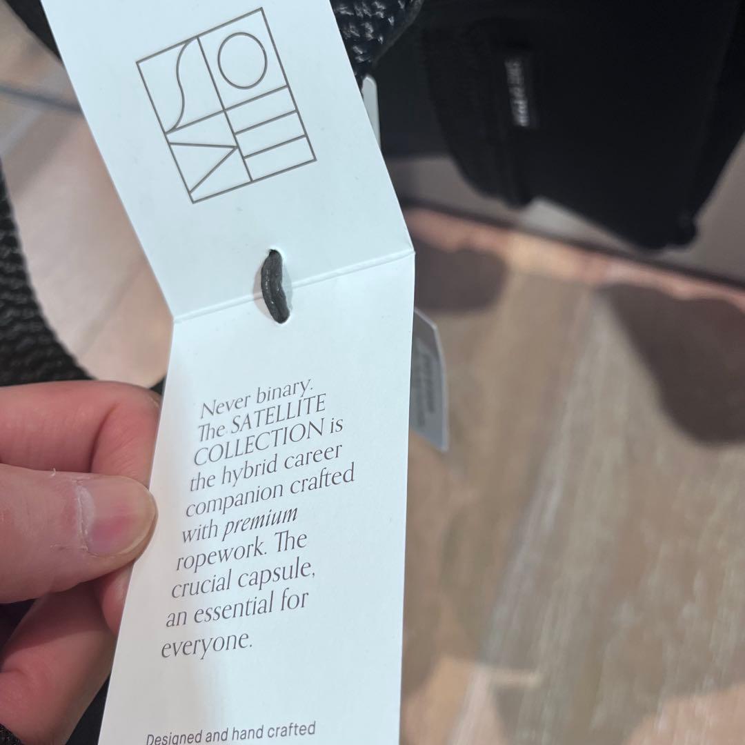 新品 男女兼用 STATE OF ESCAPE サテライトシティートート 黒