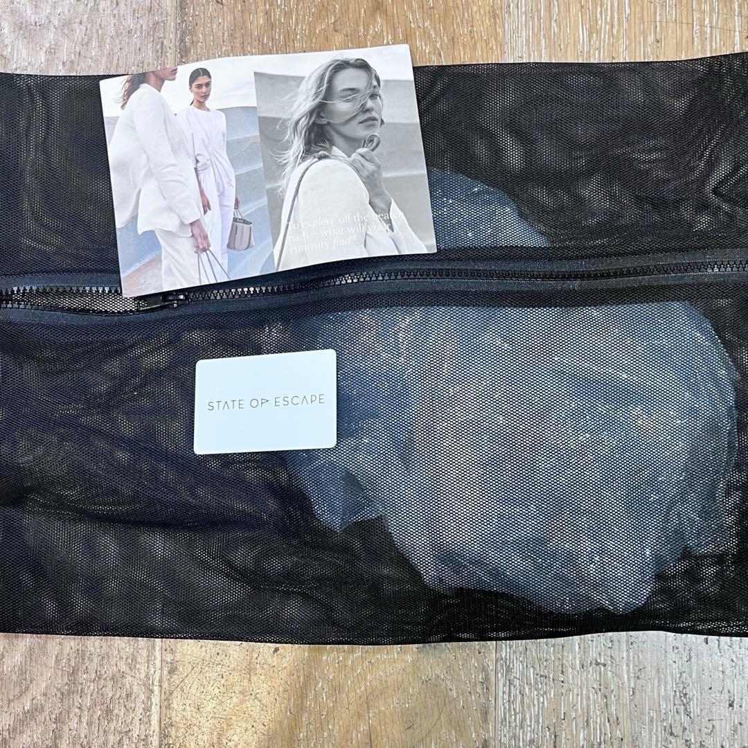 新品 男女兼用 STATE OF ESCAPE サテライトシティートート 黒