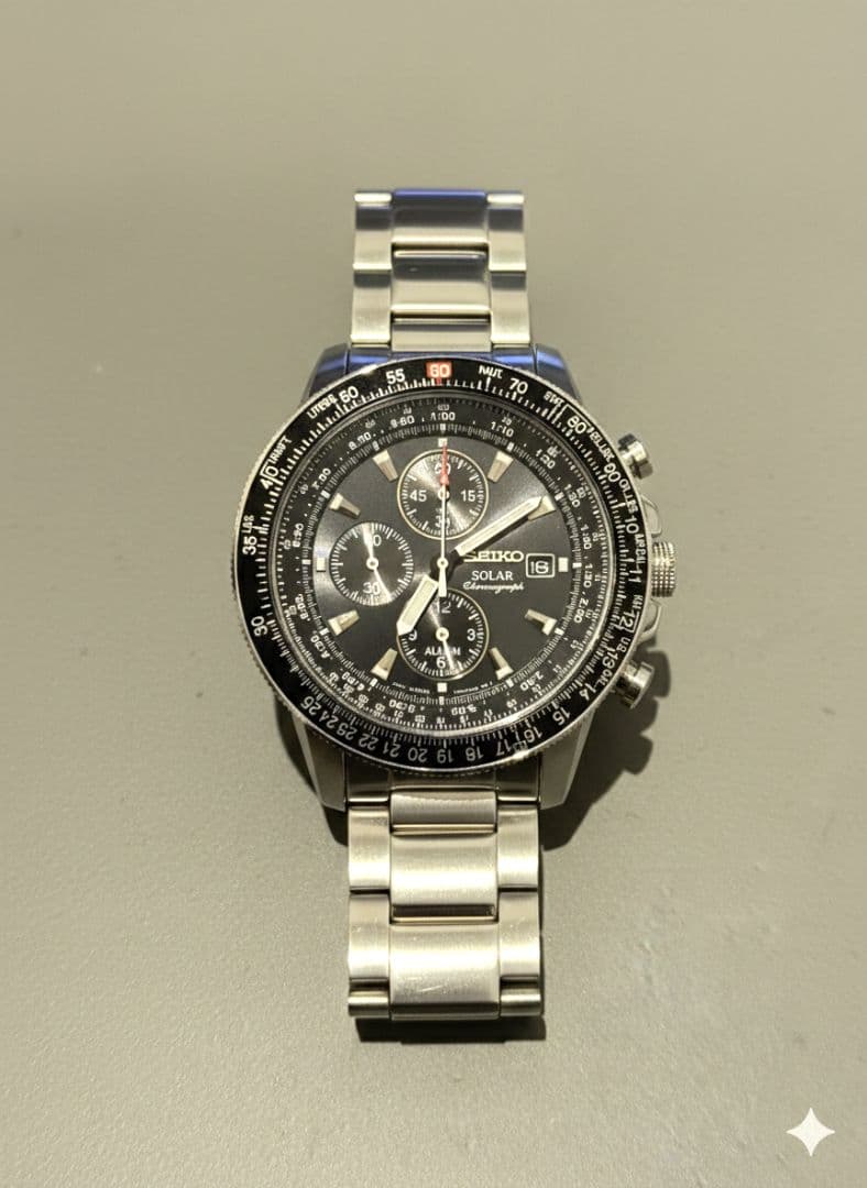 セイコー ソーラー クロノグラフ