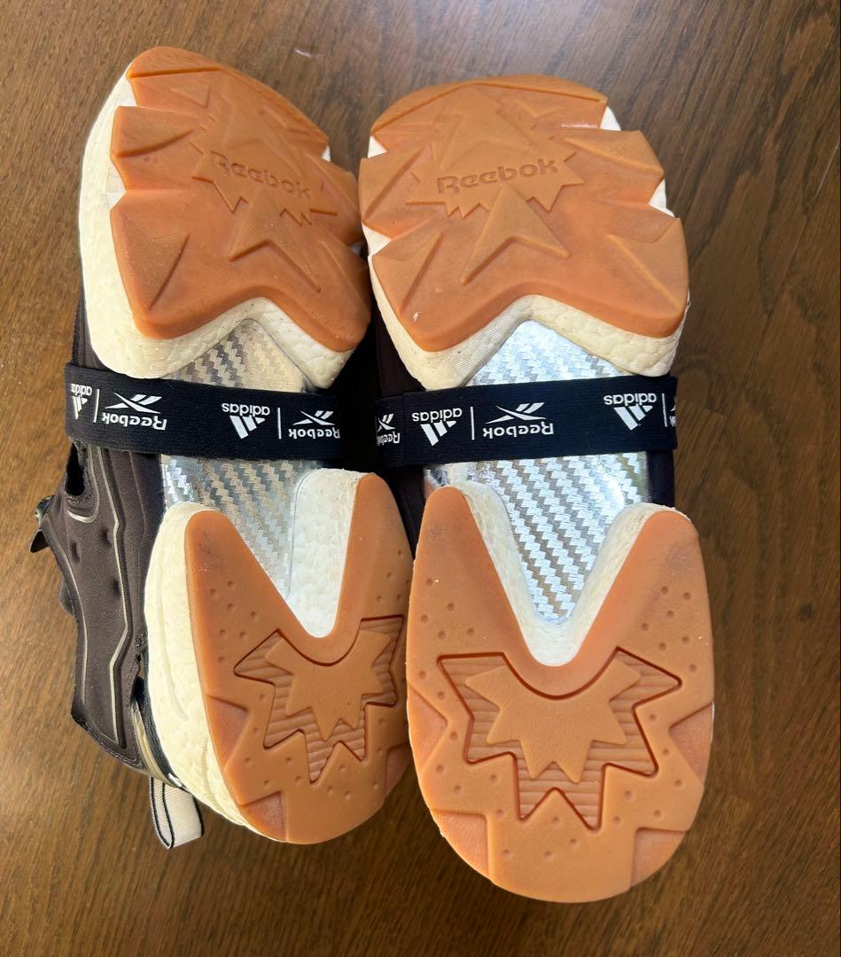 リーボック　アディダス　インスタポンプフューリーブースト 28cm ブラック