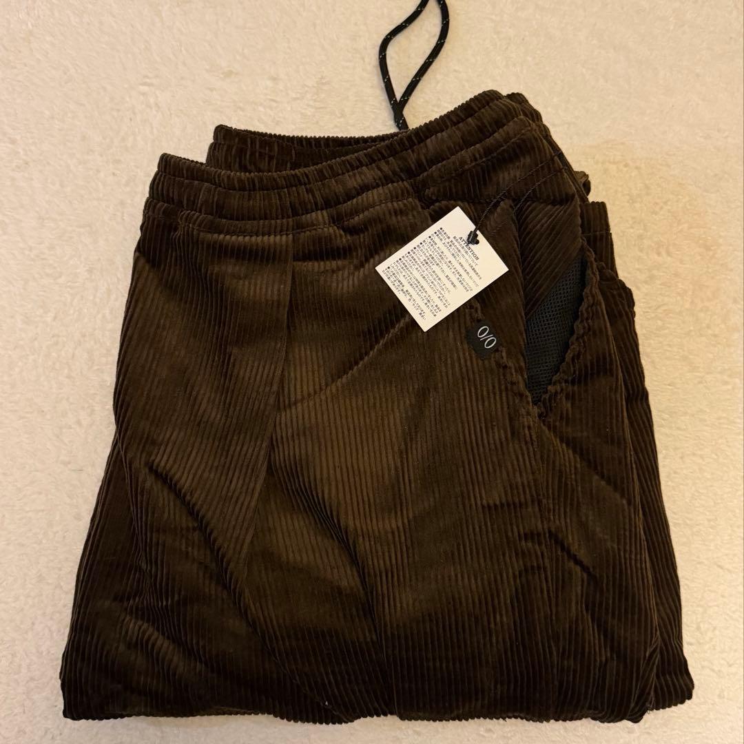 【1人でできるもん】コーデュロイ カモ柄ナイロン