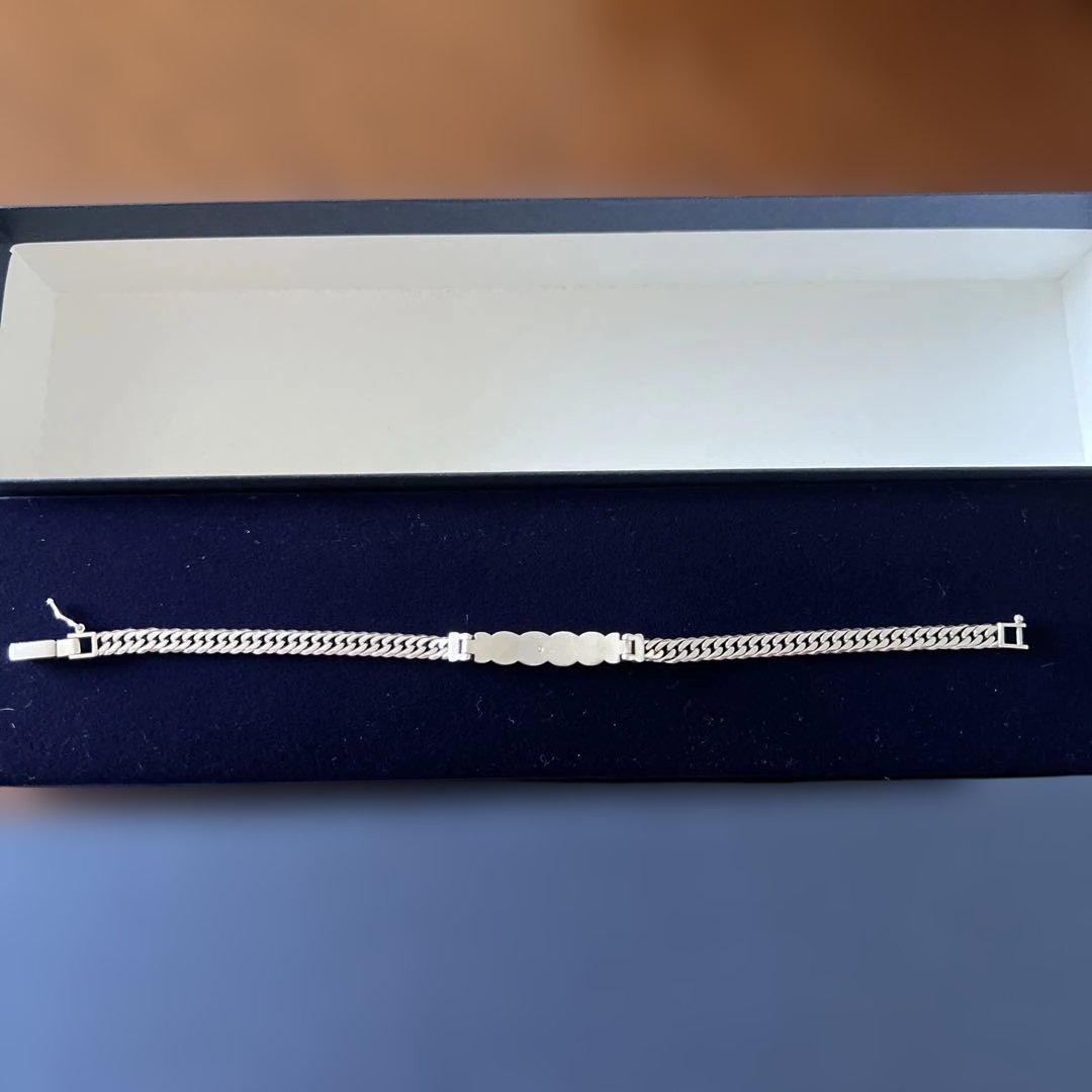 プラチナ850 ダイア0.5 ユニセックス　ブレスレット