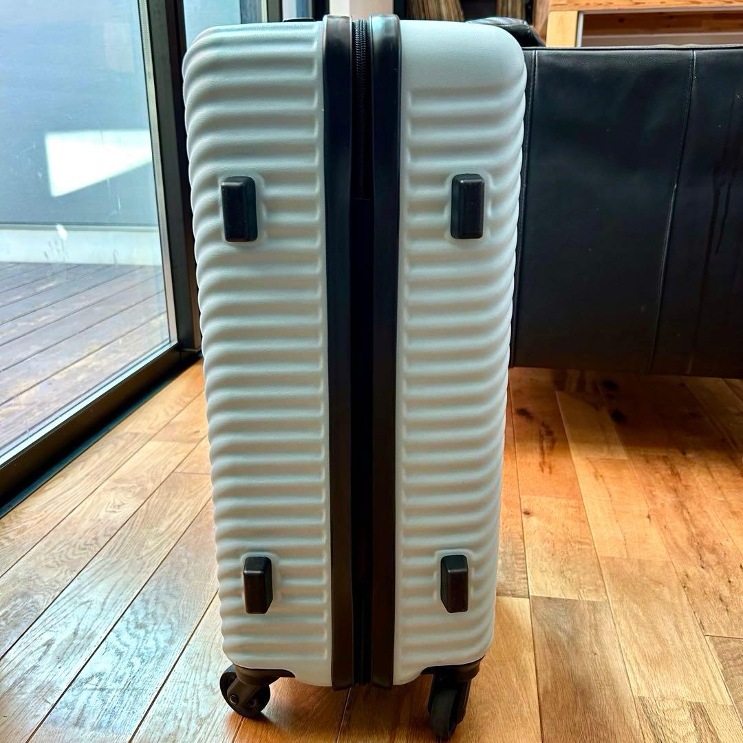 ハント　マイン　スーツケース　キャリーケース　TSAロック　ブルー　水色