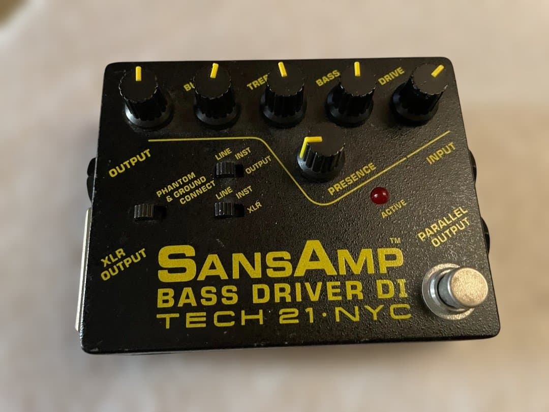 SANSAMP BASS D DI ベースエフェクター