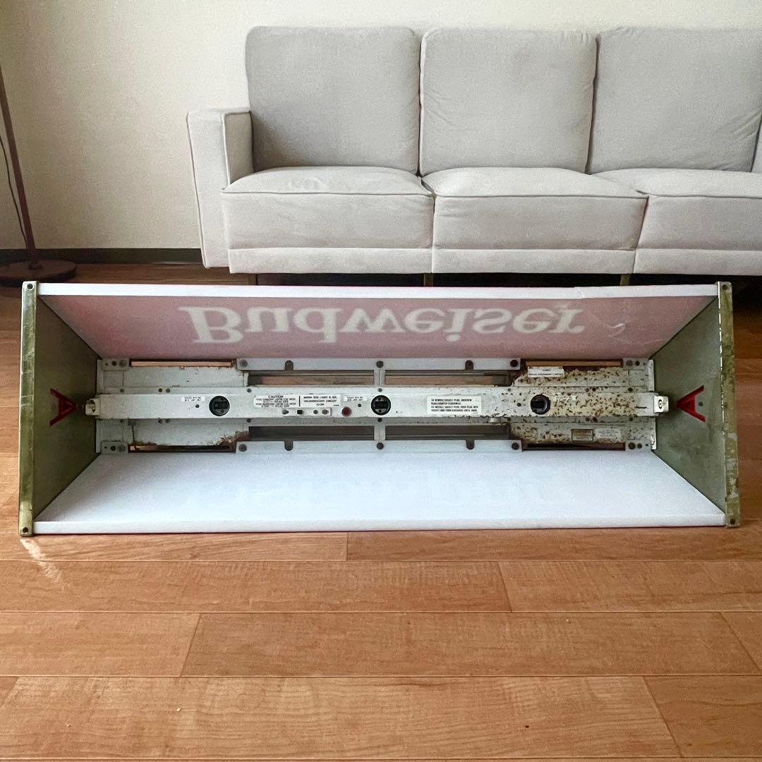 90s 80s バドワイザー Budweiser プールバーライト ランプ 照明