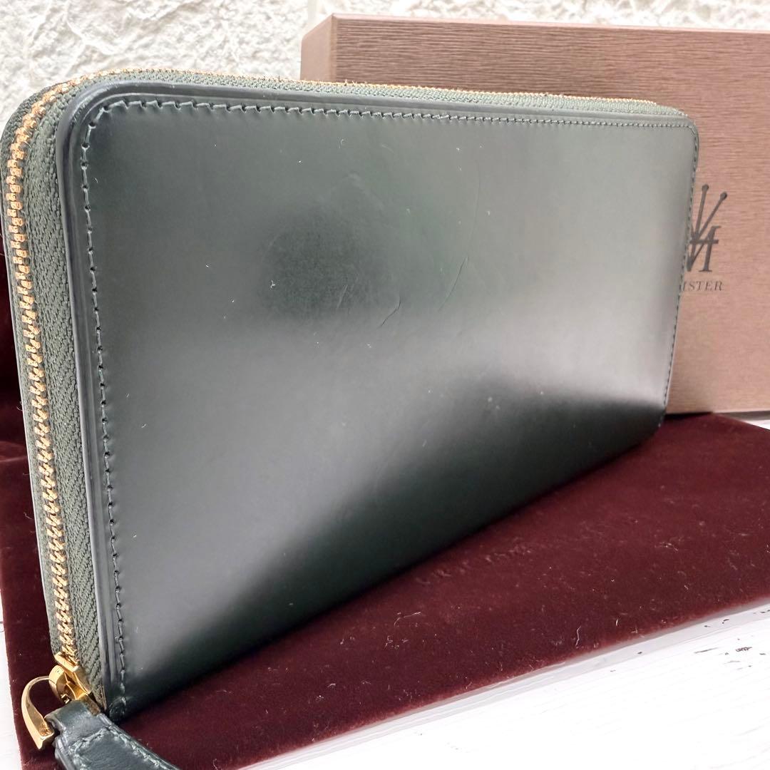 未使用級　ココマイスター　ジョージブライドル　ロイヤルウォレット　長財布