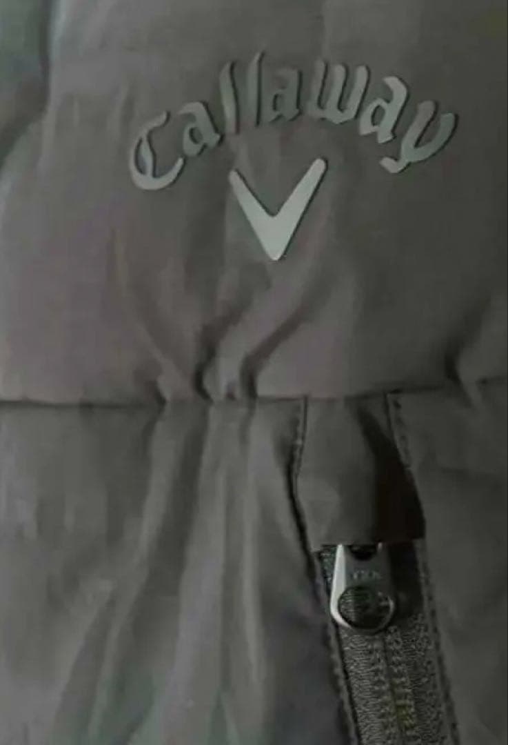 Callawayキャロウェイ2WAYダウンジャケット/ベスト/ブラック黒