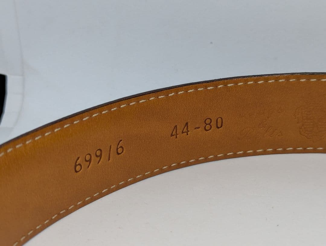 【美品】Felisi フェリージ　黒　レザー　メンズベルト