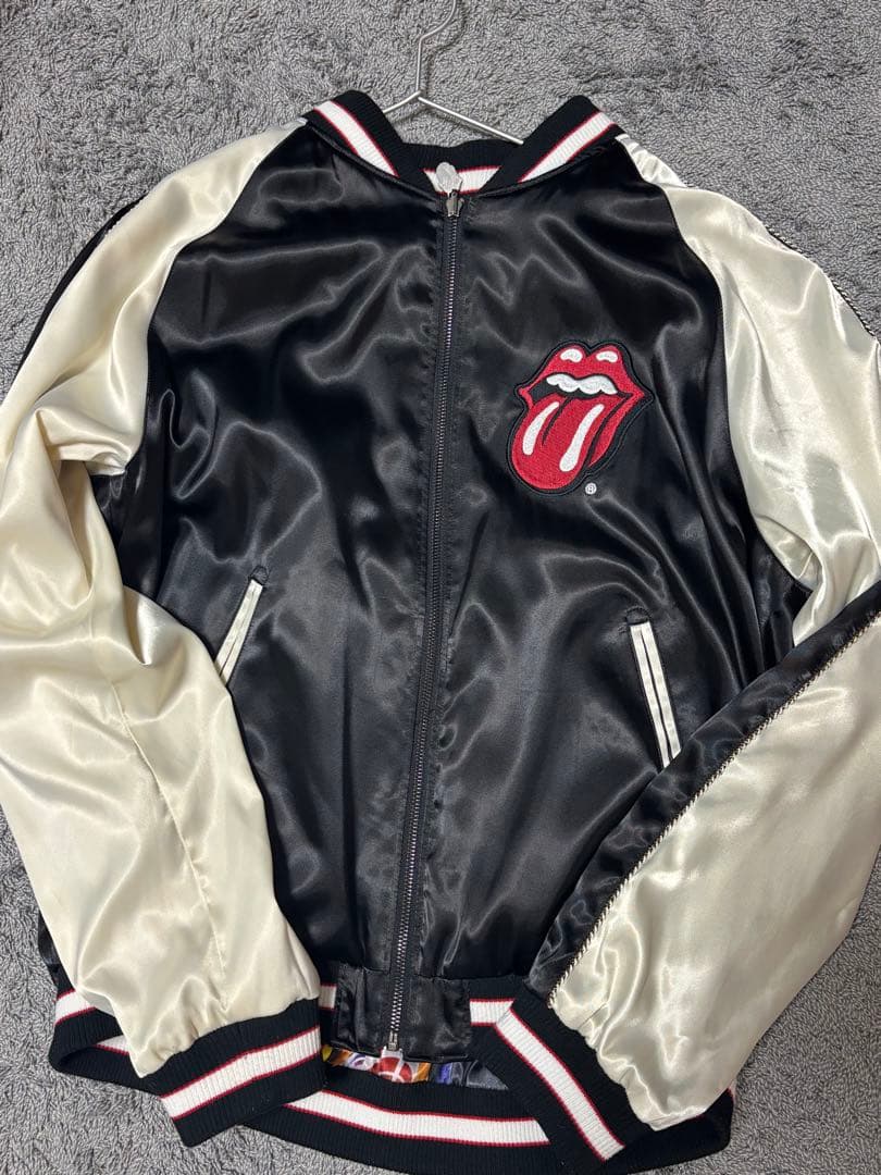 ローリングストーンズ スカジャン リバーシブル