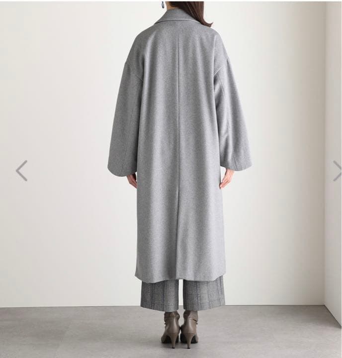 D'Azur ダジュール　テーラードロングコートXXL