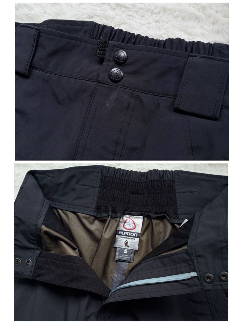 【美品】BURTON スノボ・スキーウェア セットアップ ゴアテックス AK 黒
