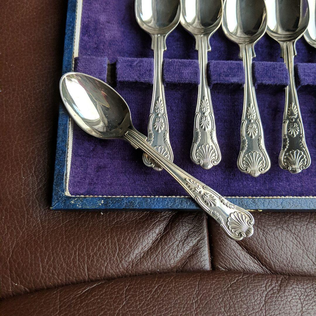 銀器　シルバー・カトラリー　MAPPIN ＆WEBB スプーン6本セット