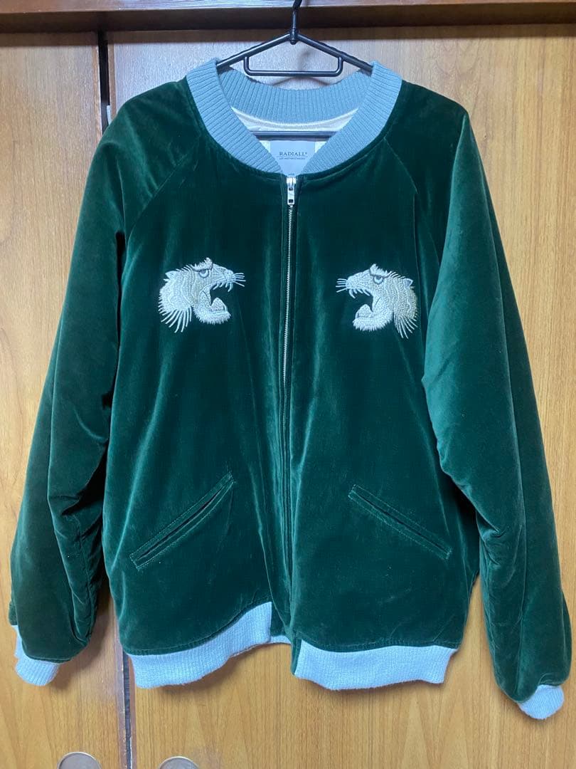 RADIAL スカジャン 別珍 ラディアル スーベニアジャケット 美品 L