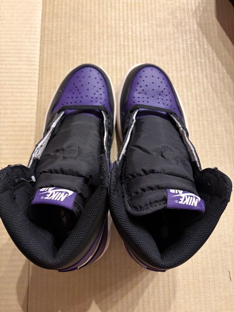 エアジョーダン1 コートパープル 27センチ