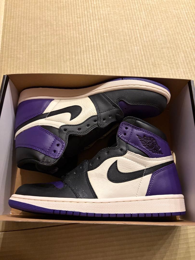エアジョーダン1 コートパープル 27センチ