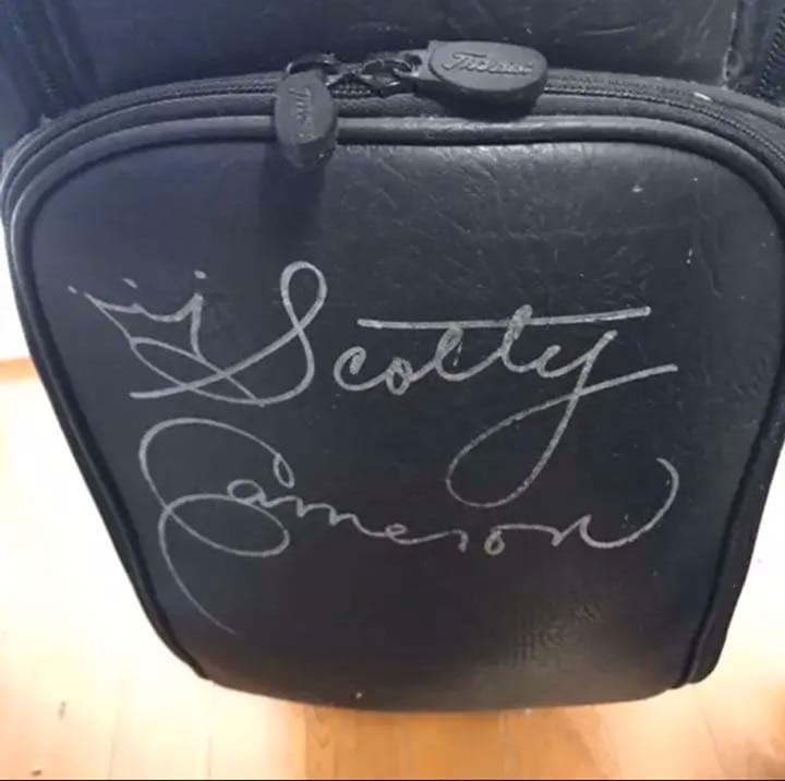 レア 直筆サイン入り ScottyCameron タイトリスト キャディバッグ