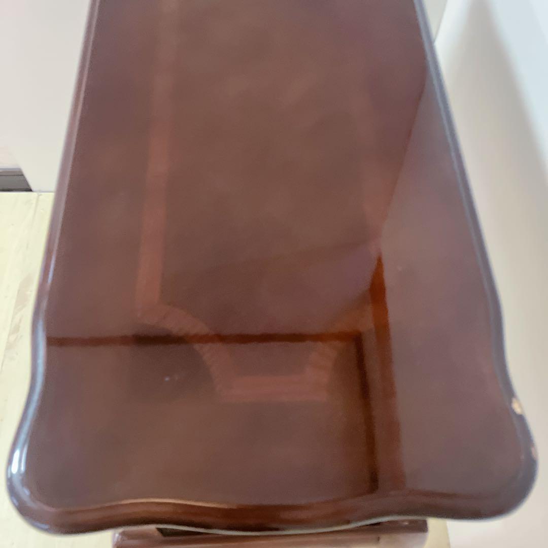 Cherry Queen Anne 猫脚　コンソール　テーブル　サイドテーブル