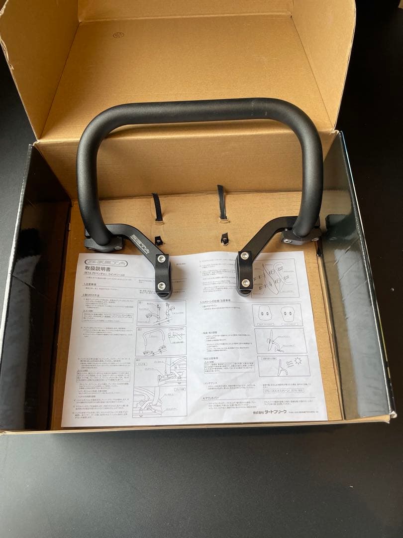 パーツ WR250R/X ZETA ADVENTURE WIND SHIELD