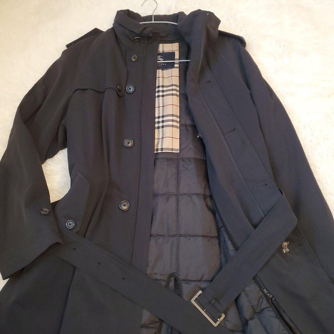 ⭐美品⭐BURBERRY LONDON ダウンライナー 裏ノバ トレンチコート