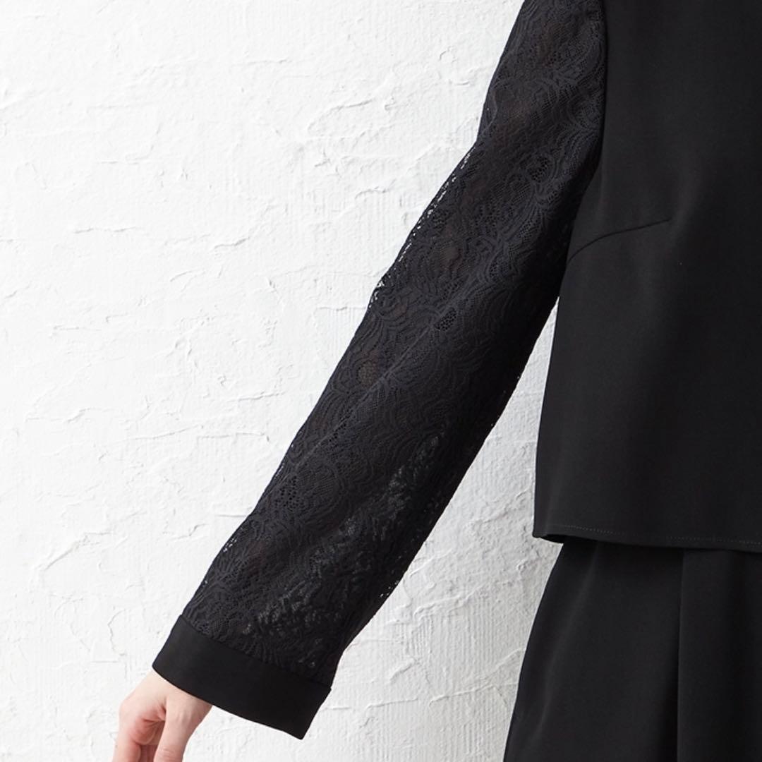 【週末セール】AIMER エメ 前開きファスナーパンツスタイルブラックフォーマル