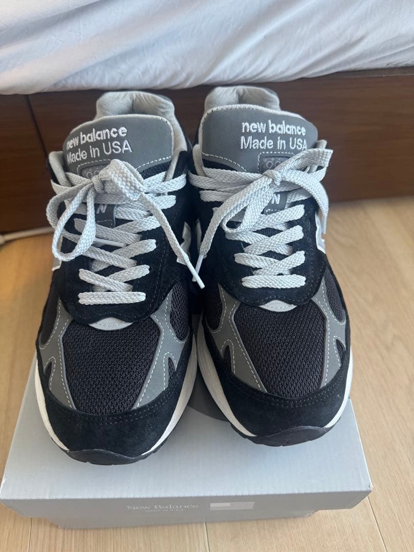 ニューバランス25年復刻　MR993BK 27.5 名古屋ゲートタワー購入品。