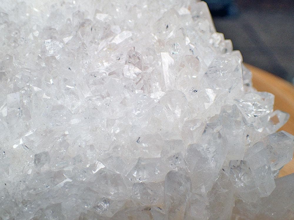 【天然石】水晶クラスター＿底面の輝きがハンパ無い！