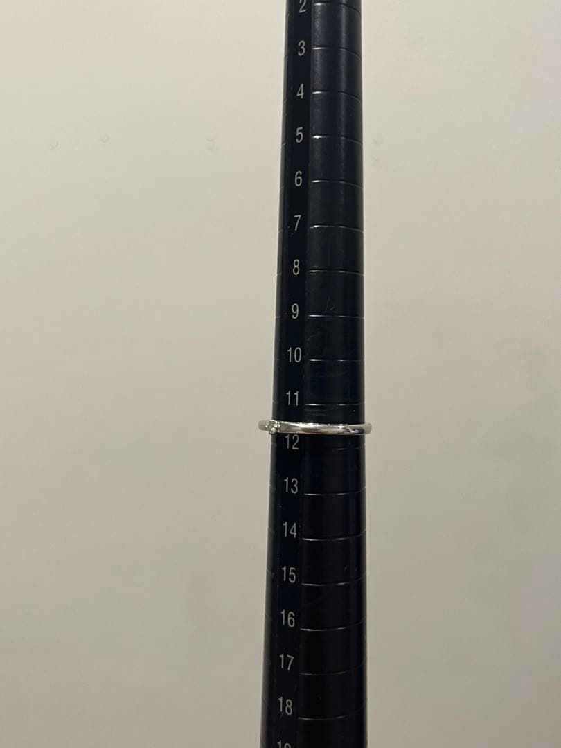 ジュエリーツツミ　K14WGダイヤモンドリング　指輪