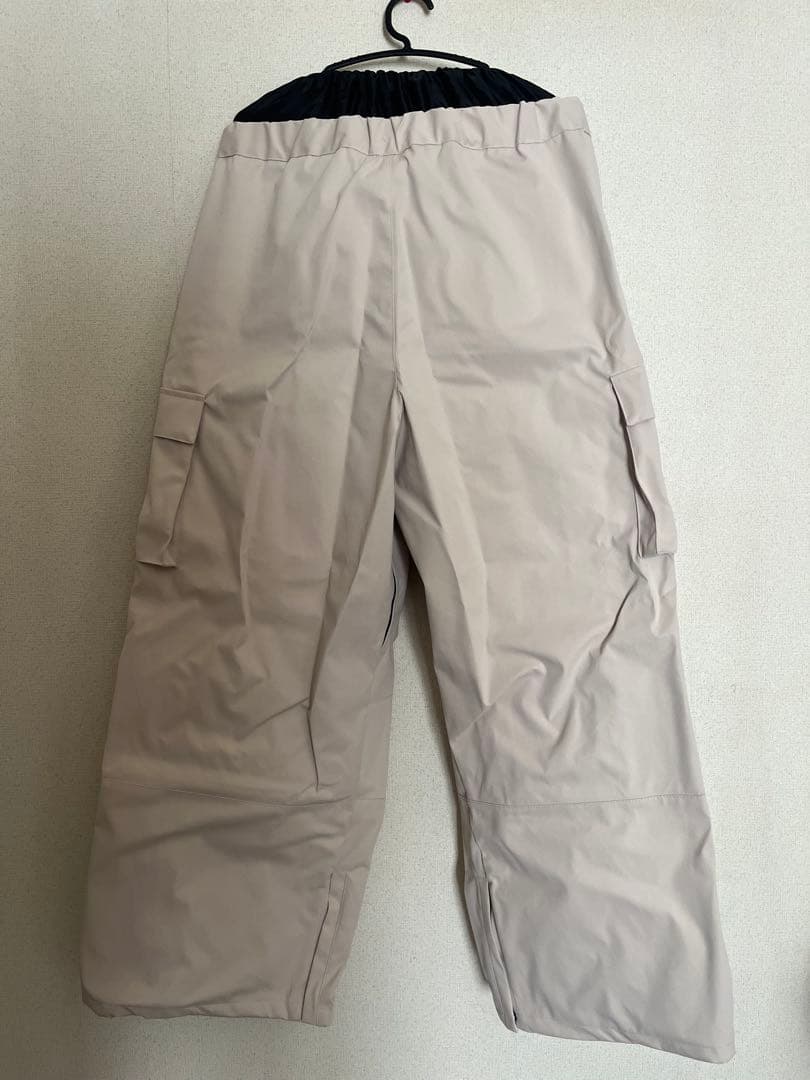 HIMANI スノーボード用カーゴパンツ ベージュ