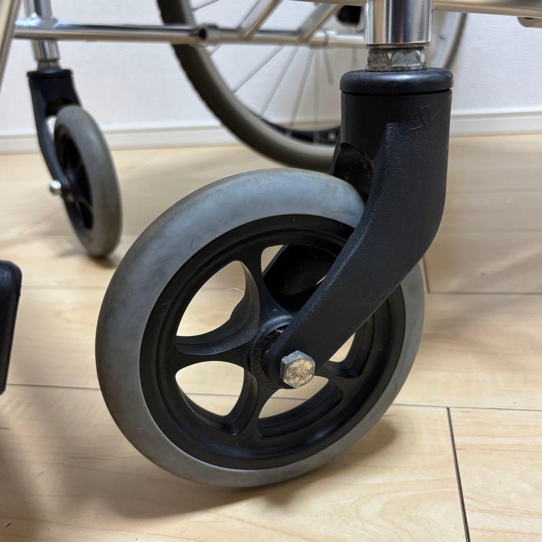 ミキ Miki 自走式 車椅子 ノーパンクタイヤ BAL-1