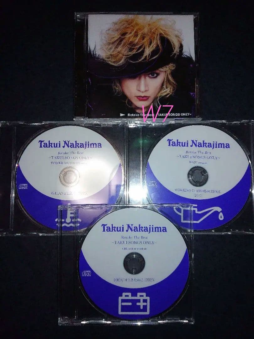 特典CD,3枚 + Retake The Best　中島卓偉　TAKUI