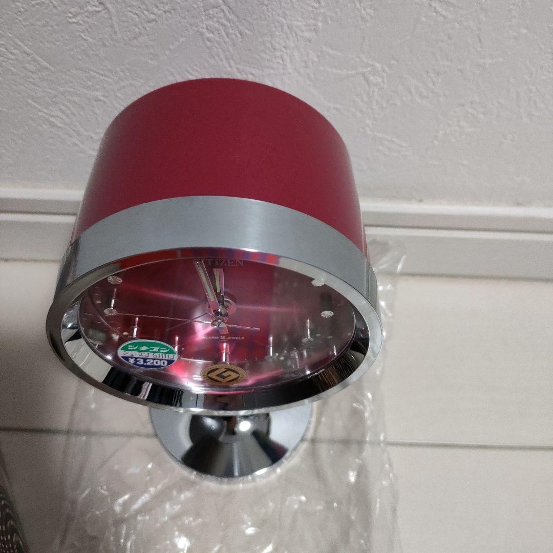 【当時物】シチズン　目覚時計　ミューズ　手巻き　ゼンマイ　ミッドセンチュリー